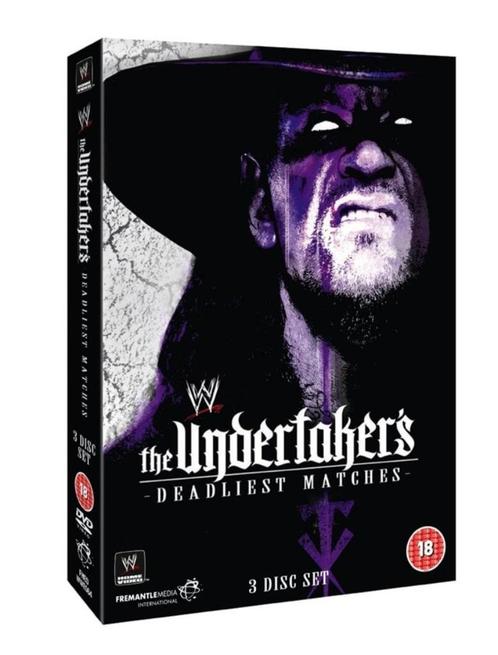 WWE: The Undertaker's Deadliest Matches (Nieuw in plastic), CD & DVD, DVD | Sport & Fitness, Neuf, dans son emballage, Autres types