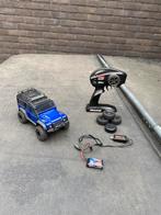 Trx4m blauw traxxas 1/18, Hobby en Vrije tijd, Ophalen, Gebruikt, Auto, Overige merken
