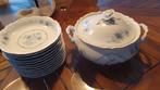 Soupière et assiettes a soupe porcelaine de Limoge