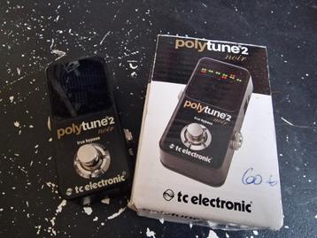 TC Electronic Polytune2 Noir beschikbaar voor biedingen