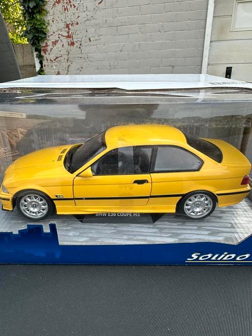 Bmw m3 e36 1/18 solido nieuw in doos, Hobby en Vrije tijd, Modelauto's | 1:18, Nieuw, Autoart, Ophalen
