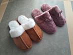 2 paar nieuwe damespantoffels maat 38/39, Ophalen, Nieuw, Pantoffels of Sloffen