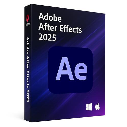 After Effects 2025, Computers en Software, Audio-software, Nieuw, MacOS, Windows, Ophalen
