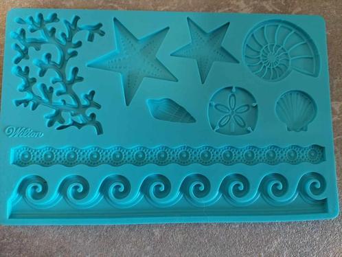 Wilton Fondant & Gum Paste Mould Sea Life, Hobby en Vrije tijd, Taarten en Cupcakes maken, Zo goed als nieuw, Overige typen, Taarten of Cupcakes