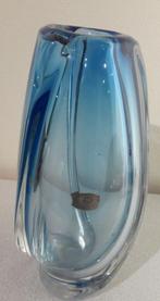 Vase bleu en cristal VSL, Enlèvement ou Envoi
