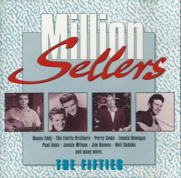 CD * MILLION SELLERS - THE FIFTIES Vol. 1, Cd's en Dvd's, Cd's | Pop, Zo goed als nieuw, Voor 1960, Ophalen of Verzenden