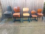 schoolstoelen, kuipstoelen, kinderstoelen, Huis en Inrichting, Stoelen, Ophalen, Gebruikt