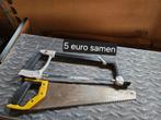 Hout en ijzerzaag, Ophalen of Verzenden, Zo goed als nieuw