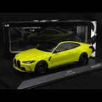 BMW M4 Competition Coupe 2020 Geel 1/18 Minichamps, Nieuw, MiniChamps, Auto, Ophalen