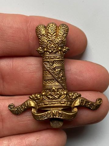 Britse cap badge 11th hussars 