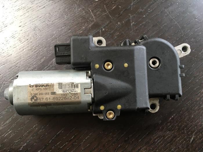 Schuifdak Motor van een BMW 5-Serie, Auto-onderdelen, Carrosserie, BMW, Gebruikt, 3 maanden garantie, Ophalen of Verzenden