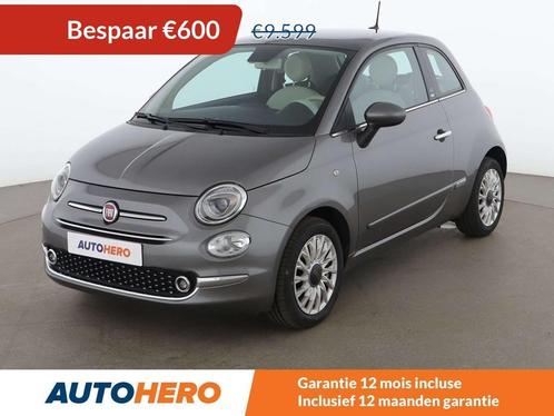 Fiat 500 1.2 Lounge (bj 2019), Auto's, Fiat, Te koop, ABS, Airbags, Airconditioning, Bluetooth, Boordcomputer, Centrale vergrendeling