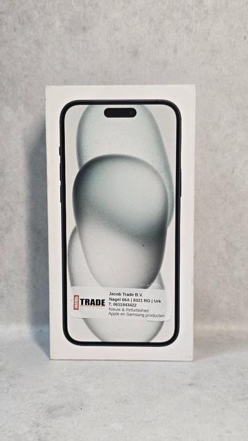 Apple iPhone 15 128GB Zwart beschikbaar voor biedingen