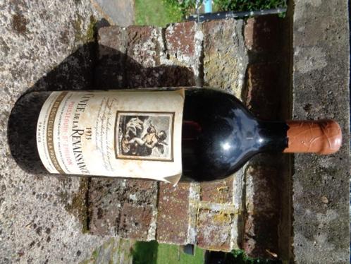 fles Saint Emilion 1975 van 4,5 liter, Verzamelen, Wijnen, Zo goed als nieuw, Rode wijn, Frankrijk, Vol, Ophalen of Verzenden