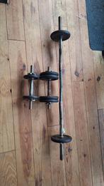 Gewichten,barrel,barbell, Sport en Fitness, Fitnessmaterialen, Ophalen, Gebruikt