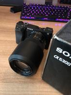 Sony a6300 + sony 55 210 mm zoomlens, Ophalen, Zo goed als nieuw