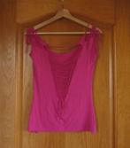 Fuchsia roze T-shirt top met openrug lintjes Eight2Nine Mt S, Vêtements | Femmes, Taille 36 (S), Rose, Enlèvement ou Envoi