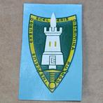 Defensie mouw embleem Hoofdkwartier Nato Brunssum AFCENT, Ophalen of Verzenden, Luchtmacht, Embleem of Badge