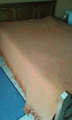 couvre lit orange, Maison & Meubles, Enlèvement ou Envoi, Utilisé, Deux personnes, Orange