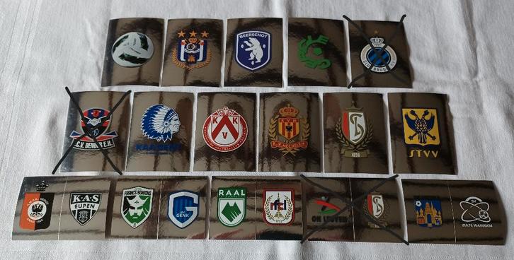 13 emblèmes de la Pro League 2024-2025, Hobby & Loisirs créatifs, Autocollants & Images, Comme neuf, Plusieurs autocollants, Enlèvement ou Envoi