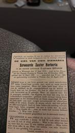 Zuster Braam 1874-1937, Envoi, Image pieuse