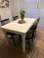 Keukentafel, Huis en Inrichting, Tafels | Eettafels, Ophalen, Gebruikt, 100 tot 150 cm, 50 tot 100 cm