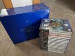 PS2 met games PlayStation 2, Ophalen of Verzenden