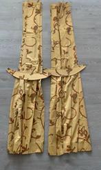 Gevoerde overgordijnen, Huis en Inrichting, Stoffering | Gordijnen en Lamellen, Ophalen of Verzenden, Gebruikt, 50 tot 100 cm