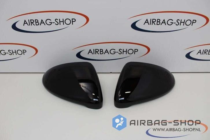 Volkswagen Golf 7 R Spiegelkappen Hoogglans Zwart, Autos : Pièces & Accessoires, Rétroviseurs, Volkswagen, Utilisé, Enlèvement ou Envoi