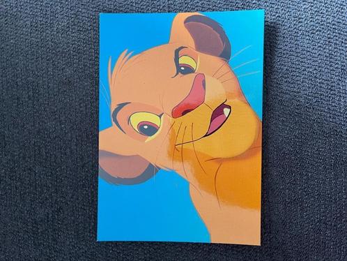Postkaart Disney The Lion King 'Simba 2', Collections, Disney, Comme neuf, Image ou Affiche, Le Roi Lion ou Le Livre de la Jungle