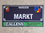 Emaille bord Markt Waregem, Ophalen