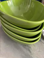 5 groene plastic bakjes, Huis en Inrichting, Ophalen, Zo goed als nieuw