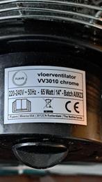 Fauve vloerventilator VV3010 chrome, Electroménager, Ventilateurs, Comme neuf, Ventilateur de sol, Enlèvement