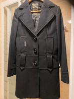 Guess zwarte wintermantel Mt 36/38 L Zgan, Kleding | Dames, Maat 38/40 (M), Guess, Zwart, Ophalen of Verzenden