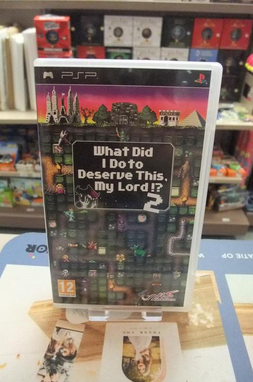 what did i do to derve this, my lord!? 2 psp, Games en Spelcomputers, Games | Sony PlayStation Portable, Zo goed als nieuw, Strategie en Constructie