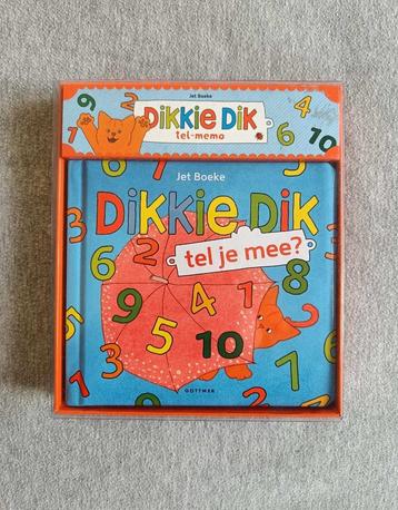 Gezelschapsspel - Dikkie Dik - Tel je mee? - Memory - €8 beschikbaar voor biedingen