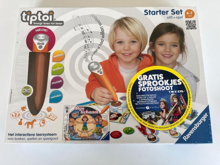 Tiptoi starterset 'Mijn lichaam’- NIEUW, Kinderen en Baby's, Speelgoed | Educatief en Creatief, Nieuw, Elektronica, Ontdekken