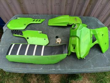 kappen set + zadel kawasaki kx 80 1989 beschikbaar voor biedingen