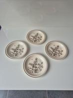 Lot de 4 assiettes vintage anglaises – "Pinewood" par W.H, Ophalen of Verzenden