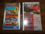 2 Video cassettes FERRARI Video films Rallye 86, 1925-1987
