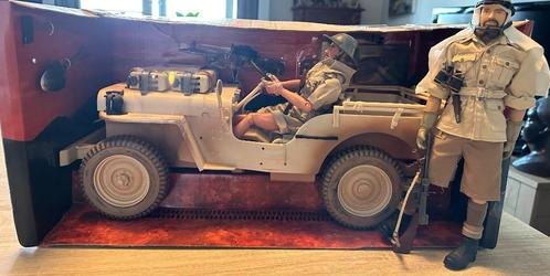 Véhicule jeep GI Joe Desert Patrol à l'échelle 1/6, Collections, Jouets, Comme neuf, Enlèvement ou Envoi