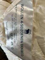 Wollen 4seizoenendekbed woolmark 2stuks 140* 220 goede staat, Ophalen of Verzenden, Zo goed als nieuw