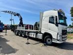 Volvo FH 420 8x4 TRIDEM + (26m!) KRAAN HIAB 408 E-8 + 2 ME H, Automaat, 4 zetels, Euro 6, Wit