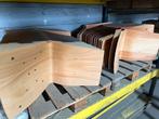 +- 70 stoel zitjes hout, Ophalen, Zo goed als nieuw, Hout