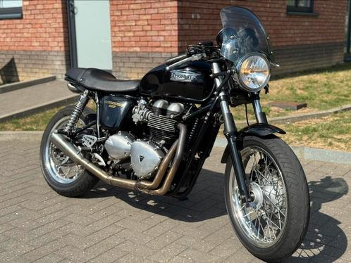 Triumph Thruxton 900 de 2015 avec 14.312 km, Motoren, Motoren | Triumph, Particulier, Ophalen