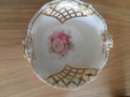 Porselijn schaaltje S&S 1812 bloemdecor, Ophalen of Verzenden