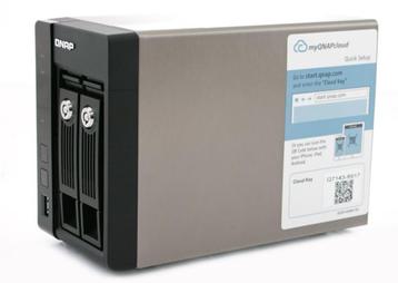 VERLAAGD! QNAP NAS - TS-253 PRO + 1TB, Enlèvement