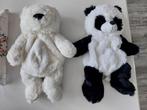 knuffel rugzakje, beer en panda.  Nieuw. A €5.00 stuk., Kinderen en Baby's, Speelgoed | Knuffels en Pluche, Nieuw, Ophalen of Verzenden