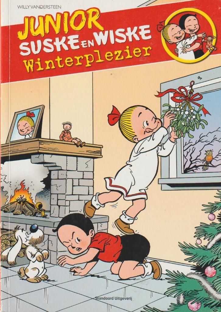 Strip Junior Suske en Wiske - Winterplezier., Livres, BD, Envoi