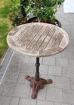 Vintage ronde terrastafel, Tuin en Terras, Ophalen, Zo goed als nieuw